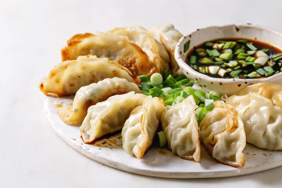 Gyoza na parze