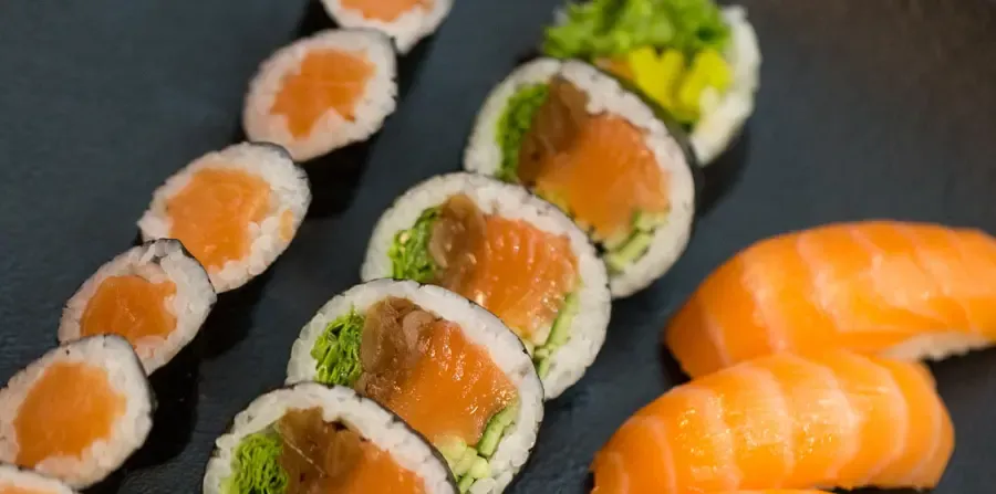 Salmon set 14 szt. 1-2 os.